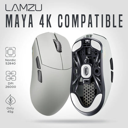 LAMZU MAYA Wireless Gaming Mouse (4K Compatible)