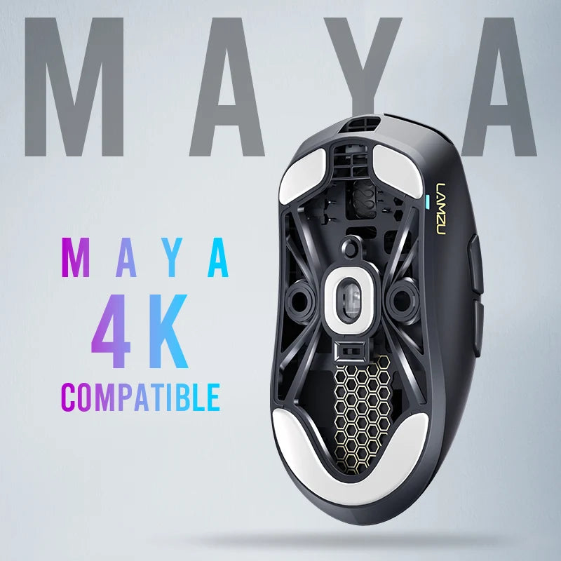 LAMZU MAYA Wireless Gaming Mouse (4K Compatible)