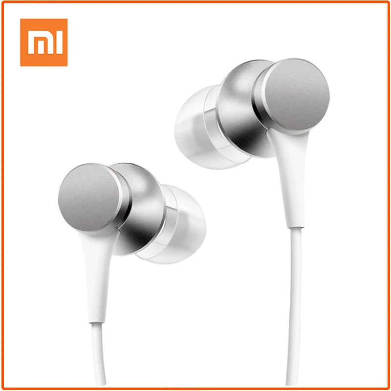 Original Xiaomi Piston 3 Earphone Bass Wired 3.5MM In-ear Sport Headphone with Mic Headset for Phone Xiaomi Samsung Huawei