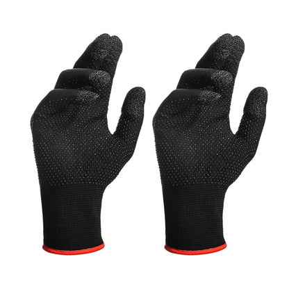 2pcs Hand Cover Game Controller for PUBG Sweat Proof Non-Scratch Sensitive Touch Screen Gaming Finger Thumb Sleeve Gloves