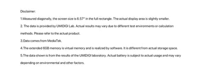 [NEW 5G] UMIDIGI G6 5G Smartphone 5G Android 13 Dimensity 6100+ 6+6GB 128GB 6.57” 90Hz 50MP Ultra-Clear Eye-Care Dual Camera NFC