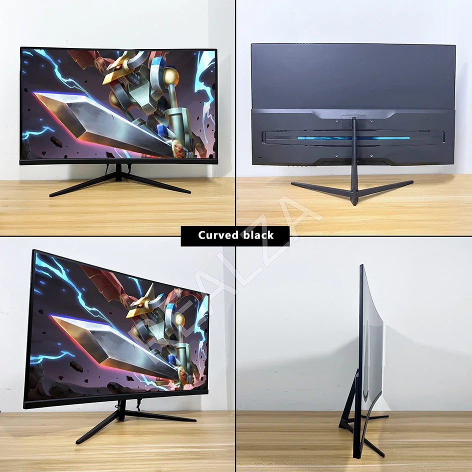 27 Inch 2K 240Hz Desktop Monitor 2560*1440 HDR 100%SRGB 1MS Freesync Game Computer Display IPS VA Curved Straight Screen HDMI/DP