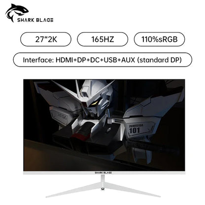 27 Inch 144HZ/165HZ Monitor Display Screen Computer  PC 2K HD Gaming HDMI  Flat Panel Portable