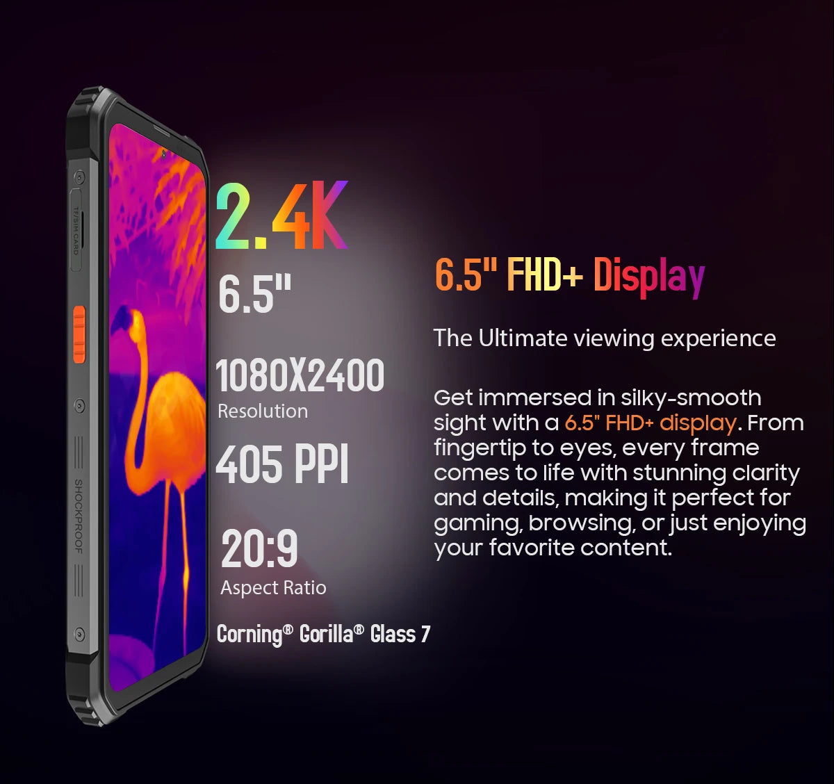 Blackview BV8900 Rugged Phone Thermal By FLIR® Camera Android 13 16GB 256 GB Mobile Phone 10000mAh 33W Fast Charge Cellphone