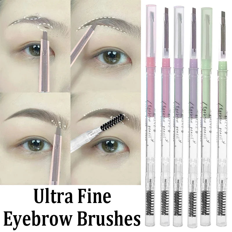 Natural 3 Colors Liquid Dyeing Eyebrow Cream Waterproof Lasting Black Brown Tint Eyebrow Mascara Pigments Women Eyebrow Makeup