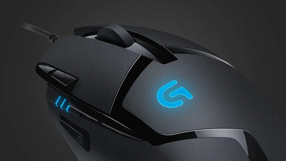 Logitech G402 Hyperion Fury Gaming Mouse with 4000DPI High Speed Fusion Engine 32-BIT ARM Processor for Windows 10 8 7