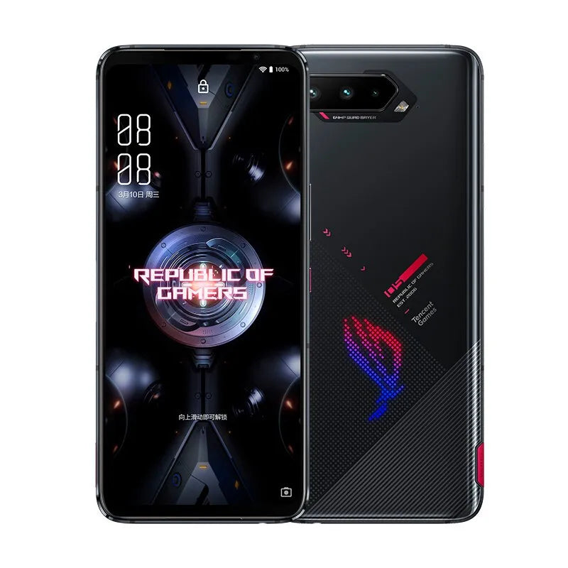 Global ROM ASUS ROG Phone 5 5G moblie phone Snapdragon 888 6.78'' 144Hz AMOLED 6000mAh 65W Fast charging Gaming Phone NFC