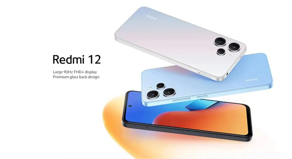 Global Version Xiaomi Redmi 12 MediaTek Helio G88 6.79" 90Hz FHD+ Display 50MP AI Triple Camera IP53 Waterproof 5000mAh Battery