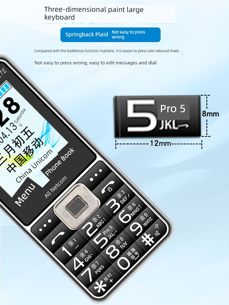 Loud HD Call Straight Board Tianyi Telecom Mobile Phone