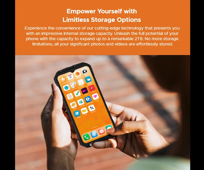 World Premiere DOOGEE V Max Plus Rugged Phone 22000mAh 36GB(16+20) 512GB 200MP Camera Phone 6.58" 120Hz Dimensity 7050 Android14