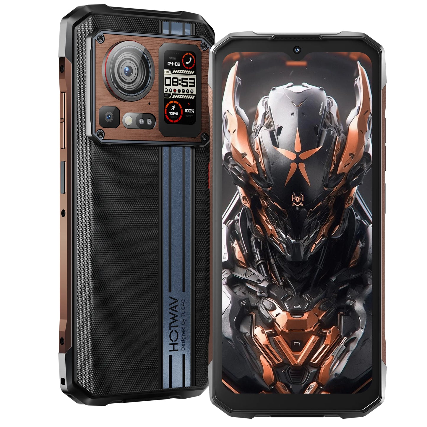 HOTWAV Cyber 15 Rugged Phone 200MP PixSmart G99 6.6'' FHD+ 120Hz 2K Smartphone 24(12+12)GB 256GB Ultra-thin Mobile Phone