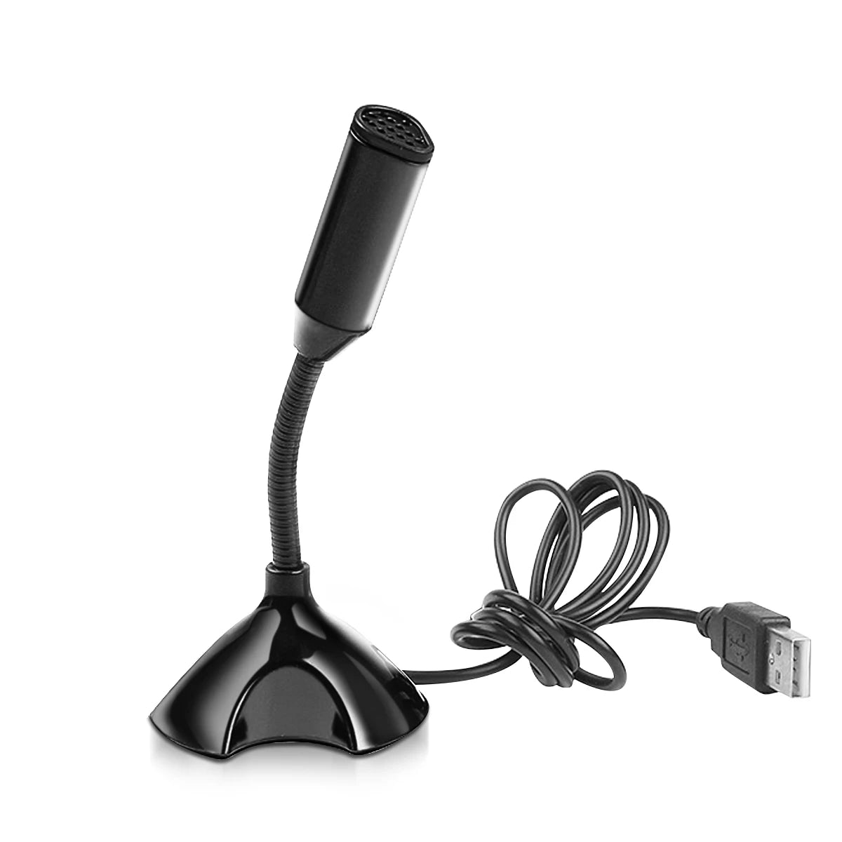 USB Microphone for laptop and Computers Adjustable Studio Singing Gaming Streaming Mikrofon Stand Mic With Holder Desktop