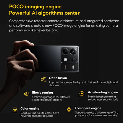 Global Version POCO X6 5G 64MP Camera with OIS 67W Charging NFC Snapdragon 7s Gen 2 Smartphone 120Hz Flow AMOLED Display