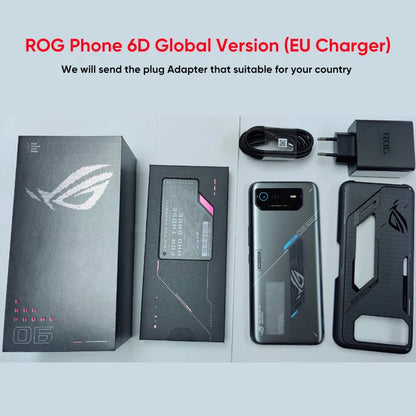 ASUS ROG 6D/6D Ultimate Smartphone MediaTek Dimensity 9000+ 165Hz E-Sports Screen 6000mAh Battery Fast charging ROG Phone