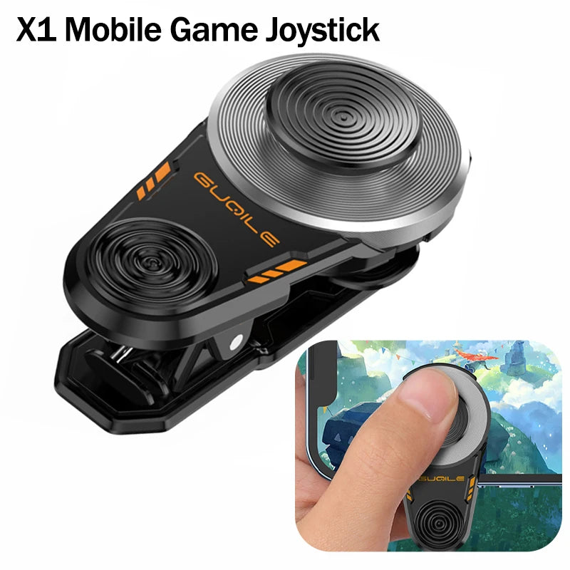 X1 Universal Mobile Phone 360 Degrees External Joystick for Game Walking Moving for FPS Android IOS PUBG ABS Gaming Accessories