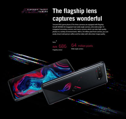 Global ROM ASUS ROG Phone 5 5G moblie phone Snapdragon 888 6.78'' 144Hz AMOLED 6000mAh 65W Fast charging Gaming Phone NFC