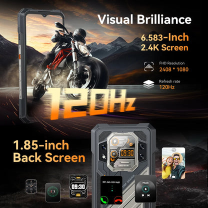 Rugged Smartphone 5G CUBOT KINGKONG X, Up to 32GB RAM+256/512GB ROM,120Hz Screen, 10200mAh,  WiFi 6,Add to Cart