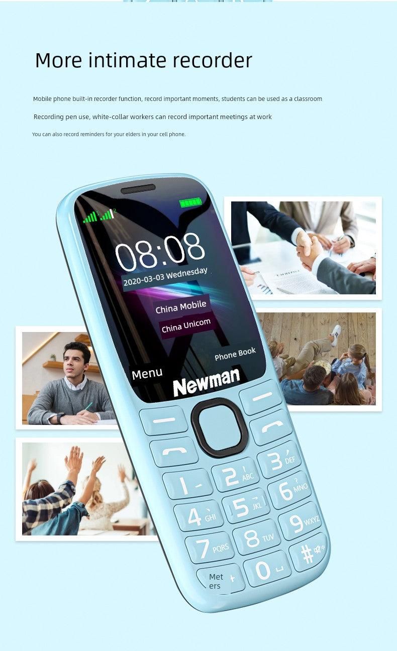 Newman T10 Big Word Telecom Edition Primary School Student Elder People Mobile