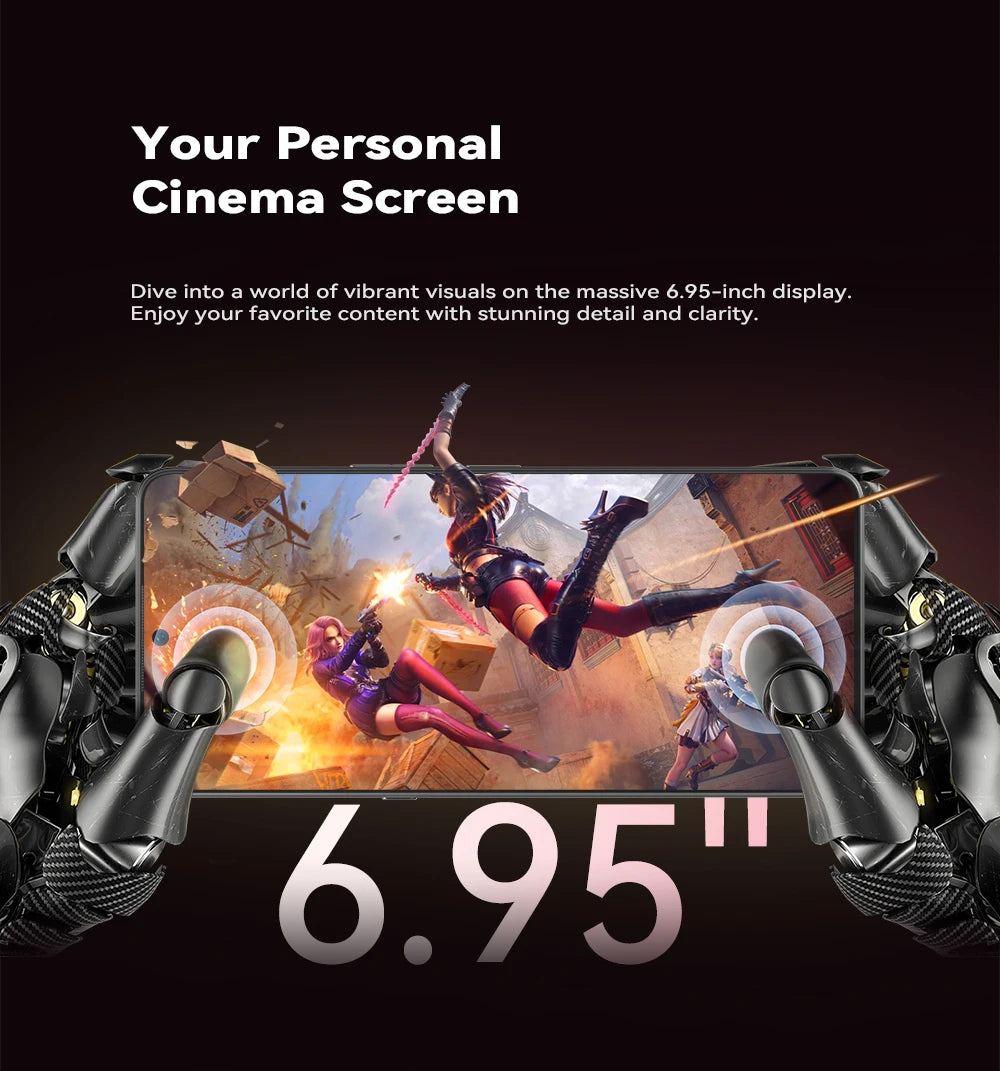 [World Premiere] CUBOT MAX 5, Android Smartphone 5G, Dimensity 8200, 6.95" 144Hz Large Screen, 24+256GB,Gaming Phone,Add to Cart