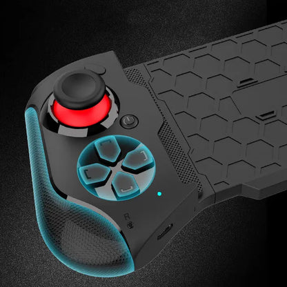 Mobile Phone Controller for iPhone/Android/Steam Wireless Gamepad Bluetooth Gaming Controle Stretch Game Handle Joystick for PC