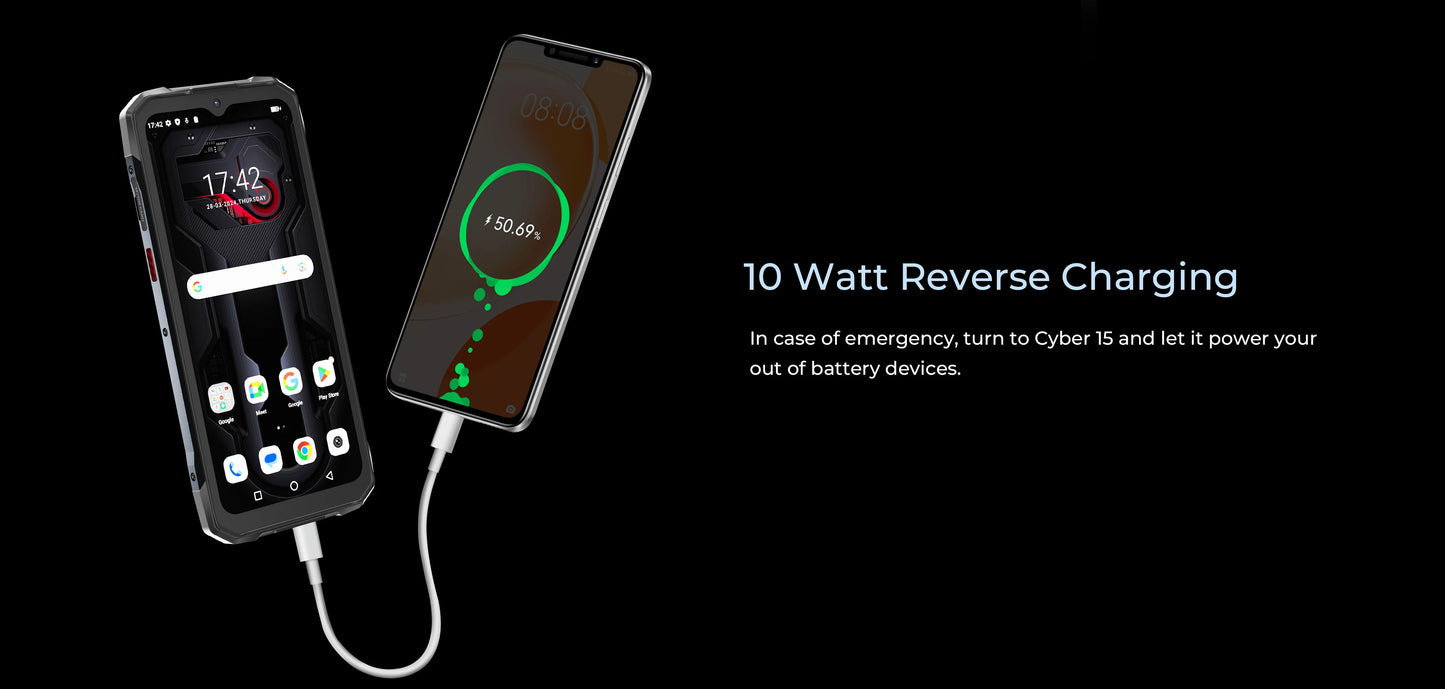 HOTWAV Cyber 15 Rugged Phone 200MP PixSmart G99 6.6'' FHD+ 120Hz 2K Smartphone 24(12+12)GB 256GB Ultra-thin Mobile Phone
