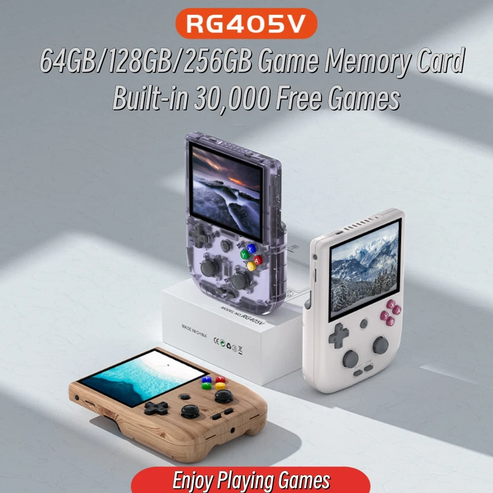 Game Card For RG405V Game Console Memory Card 64GB/128GB/256GB With 30000 Free Games Retro Gaming