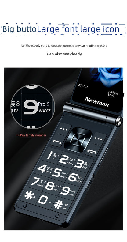 Newman W69 4G Netcom Non-Intelligent Elder People Mobile