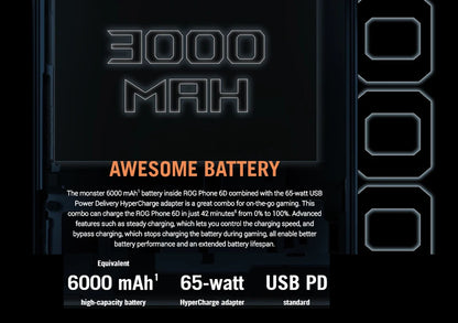 ASUS ROG 6D/6D Ultimate Smartphone MediaTek Dimensity 9000+ 165Hz E-Sports Screen 6000mAh Battery Fast charging ROG Phone