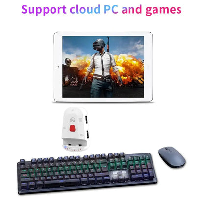 X2 USB Keyboard Mouse Adapter Sensitive Gaming Console Controllers No Delay Keyboards Mouse Converter For Android IPhone System