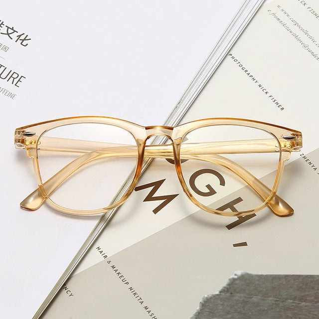 -1.0-1.5-2.0-2.5-3.0 To -6.0 Transparent Finished Myopia Glasses Men Women Black Eyeglasses Prescription Shortsighted Eyewear