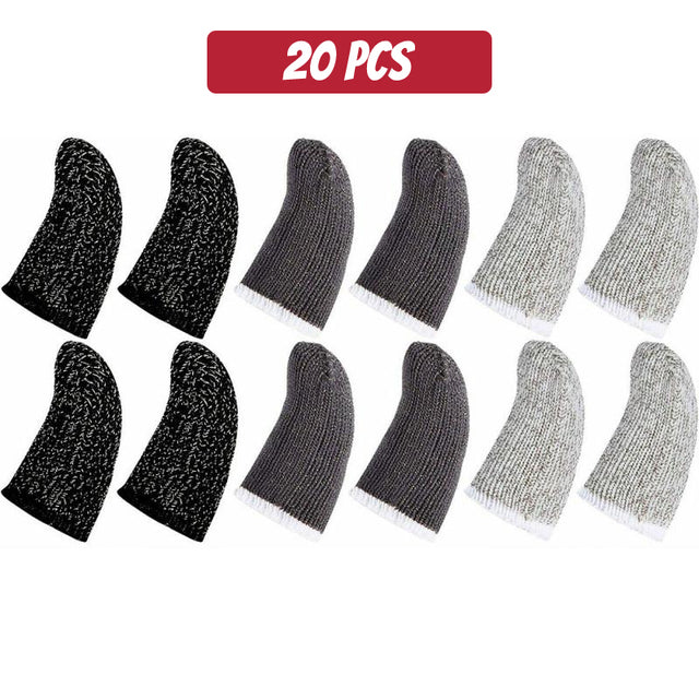 1/10 Pairs Finger Cover Controller For PUBG Mobile Gaming Sweatproof Non-Scratch Sensitive Touch Screen Thumb Sleeve Gloves