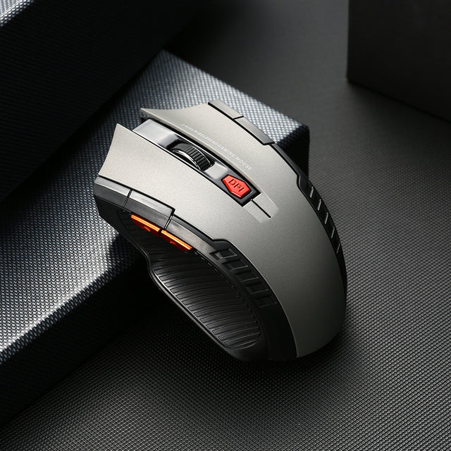 2.4GHz Wireless Optical Mouse Gamer New Game Wireless Mice with USB Receiver Mause for PC Gaming Laptops