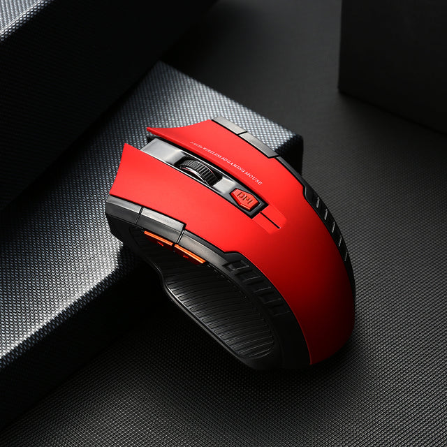 2.4GHz Wireless Optical Mouse Gamer New Game Wireless Mice with USB Receiver Mause for PC Gaming Laptops