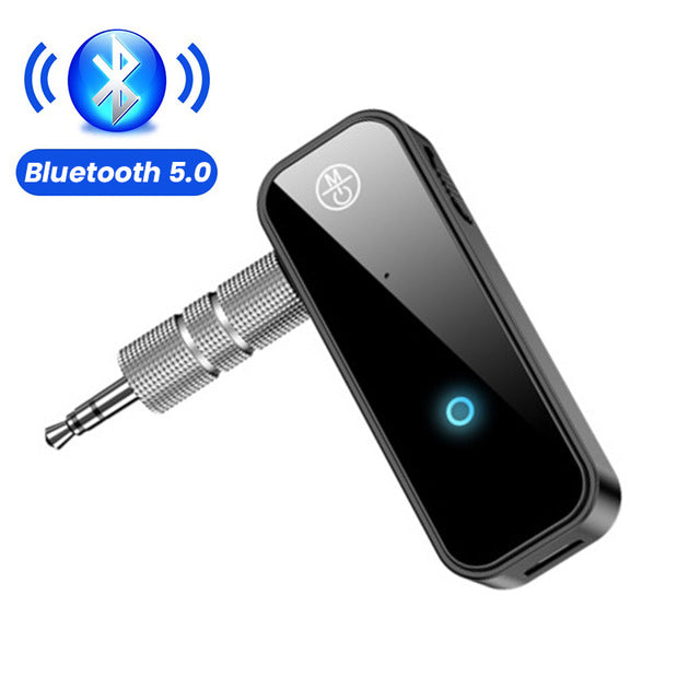 2 in 1 Bluetooth 5.0 Receiver Transmitter Adapter 3.5mm Jack For Car Speaker TV Music Audio Aux Headphone Receiver Handsfree