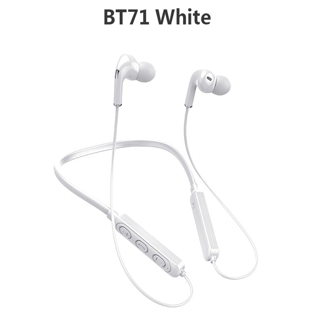 2021 Bluetooth 5.0 Sport Earbuds Earphone Dropshipping 9D Stereo Magnetic Wireless Earphone With Mic In-ear Neckband Headphone