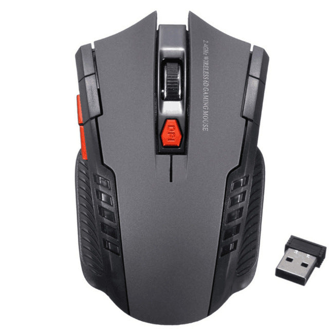 2021 New Arrival Fashion Wireless  2.4GHz Mice with USB Receiver Gamer 1600DPI Mouse for Computer PC Laptop