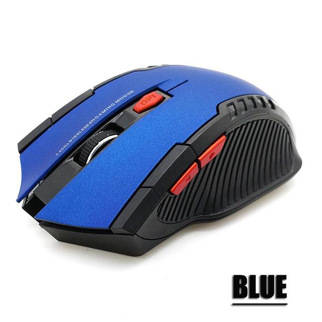 2021 New Arrival Fashion Wireless  2.4GHz Mice with USB Receiver Gamer 1600DPI Mouse for Computer PC Laptop