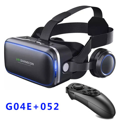 2022 Original VR Shinecon 6.0 VR Virtual Reality Smart 3D Glasses Helmet Smart Glasses Headset with Remote Control Video Game