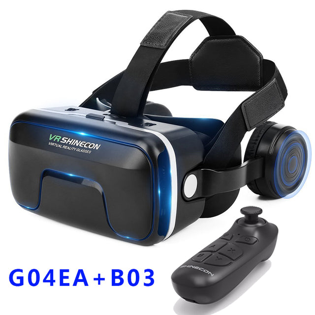 2022 Original VR Shinecon 6.0 VR Virtual Reality Smart 3D Glasses Helmet Smart Glasses Headset with Remote Control Video Game