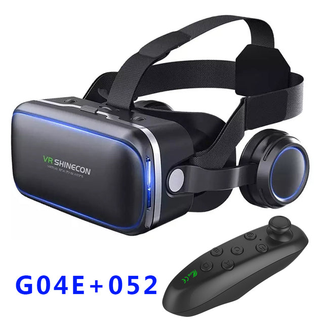 2022 Original VR Shinecon 6.0 VR Virtual Reality Smart 3D Glasses Helmet Smart Glasses Headset with Remote Control Video Game