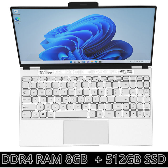 2022 Windows 10 11 Rom 128GB 256GB 512GB 1TB SSD Metal Intel Computer Dual Wifi 2.4G/5.0G Wifi Bluetooth Intel Gaming Laptop