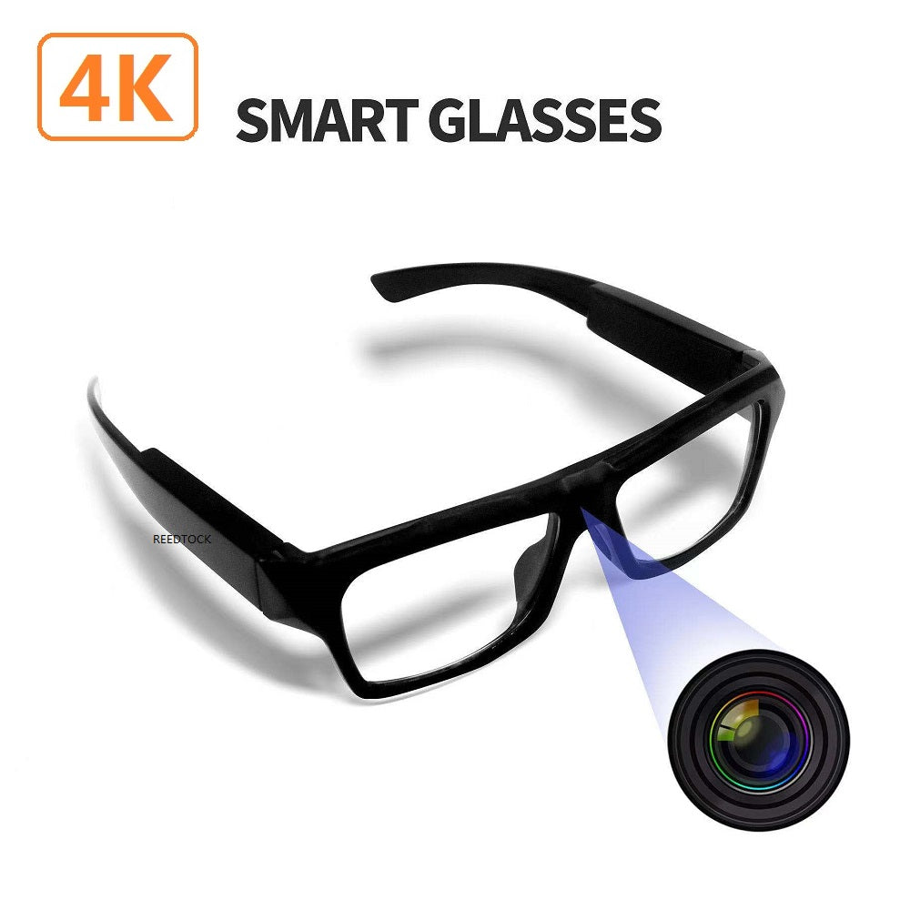 4K HD Glasses Camera Video Driving Record Cycling Video Smart Glasses With Eyewear Camcorder For Outdoor Mini Camera