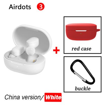 AirDots 3 Mi True Wireless Bluetooth 5.2 Earphone Stereo Auto Link Smart Wear Touch Control Apt-X Adaptive Headset