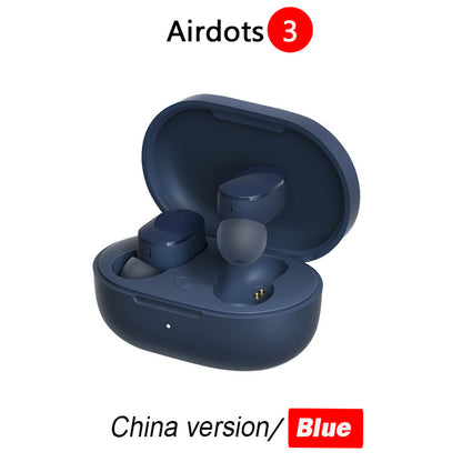 AirDots 3 Mi True Wireless Bluetooth 5.2 Earphone Stereo Auto Link Smart Wear Touch Control Apt-X Adaptive Headset