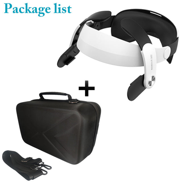 BOBOVR M2 Adjustable Halo Strap For Oculus Quest 2 Gravity Dispersion Comfortable Strap C2 carryin Case for Quest 2 Accessories