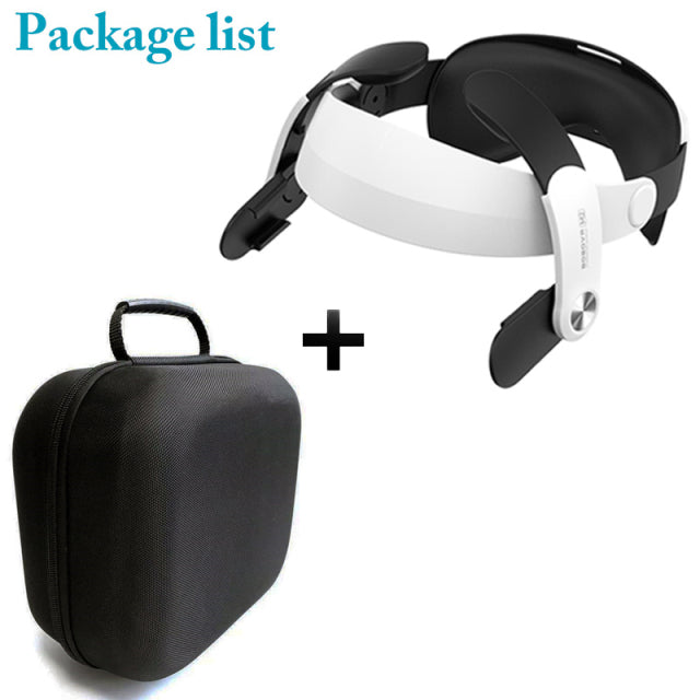 BOBOVR M2 Adjustable Halo Strap For Oculus Quest 2 Gravity Dispersion Comfortable Strap C2 carryin Case for Quest 2 Accessories