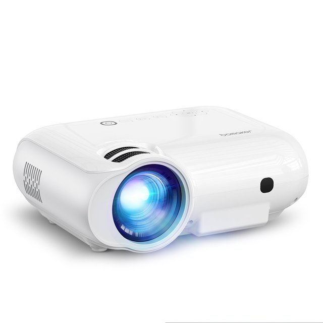 BOMAKER Projector 5G+2.4G WiFi Full HD 1080P Projector Big Screen Android Projector 3D Theater Support 4K Portable Video Beamer