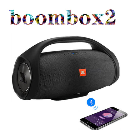 Boombox 2 Bluetooth Speaker Portable Wireless Waterproof PC Speakers Music Subwoofer Outdoor Stereo Som Original Sound Bombox