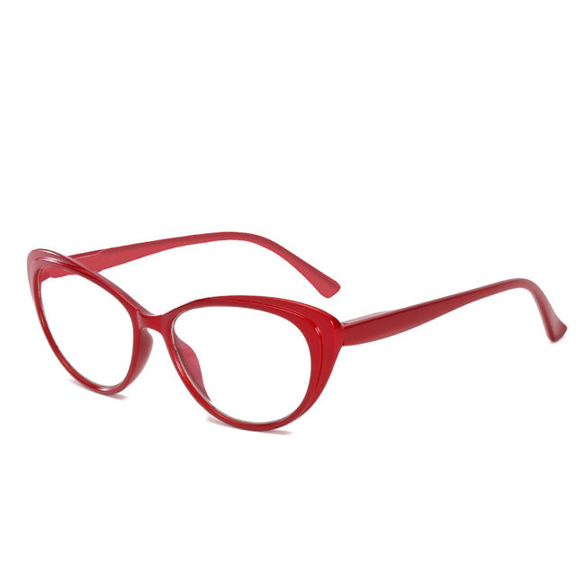 Fashion Women Cat Eye Reading Glasses Light Clear Eyeglasses Frame Lens Presbyopia Spectaclese Glasses +1.0 To +4.0