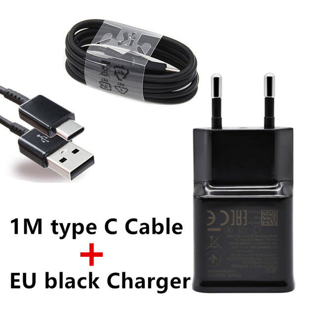 Fast Charger 9v/1.67a charging adapter usb c cable for Samsung galaxy A52 A50  A71  A21S A32 A40 S21 S10 5G M31 s20fe Tab S6 S3